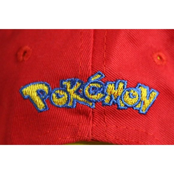 Pokemon Company International Hat Embroidered Logo Ash Ketchum Baseball Cap - Picture 6 of 7